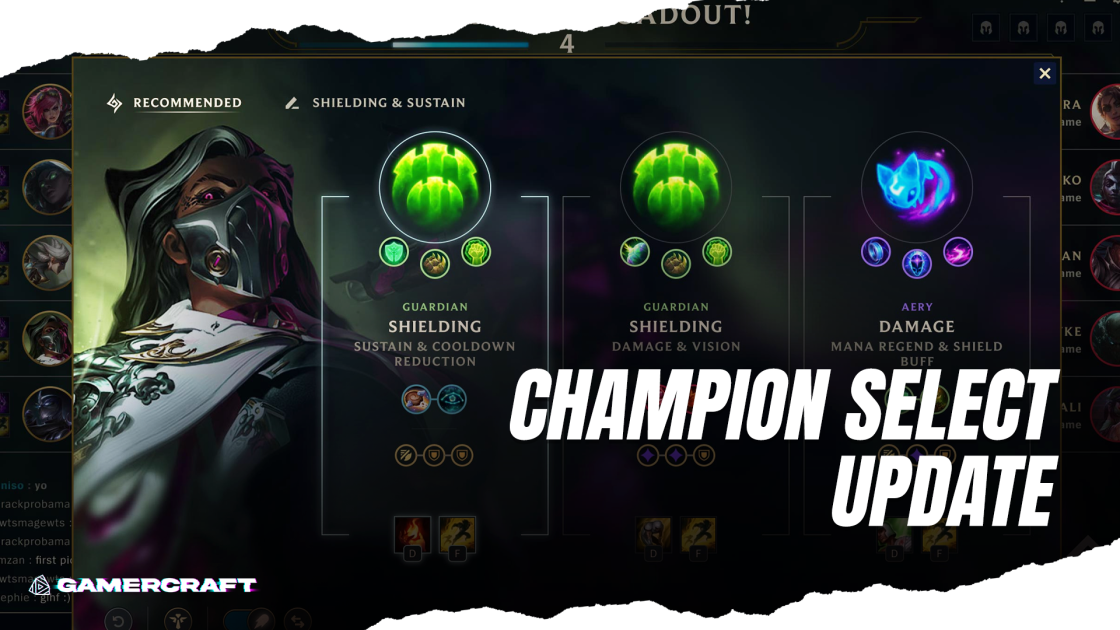 Champion Select Update