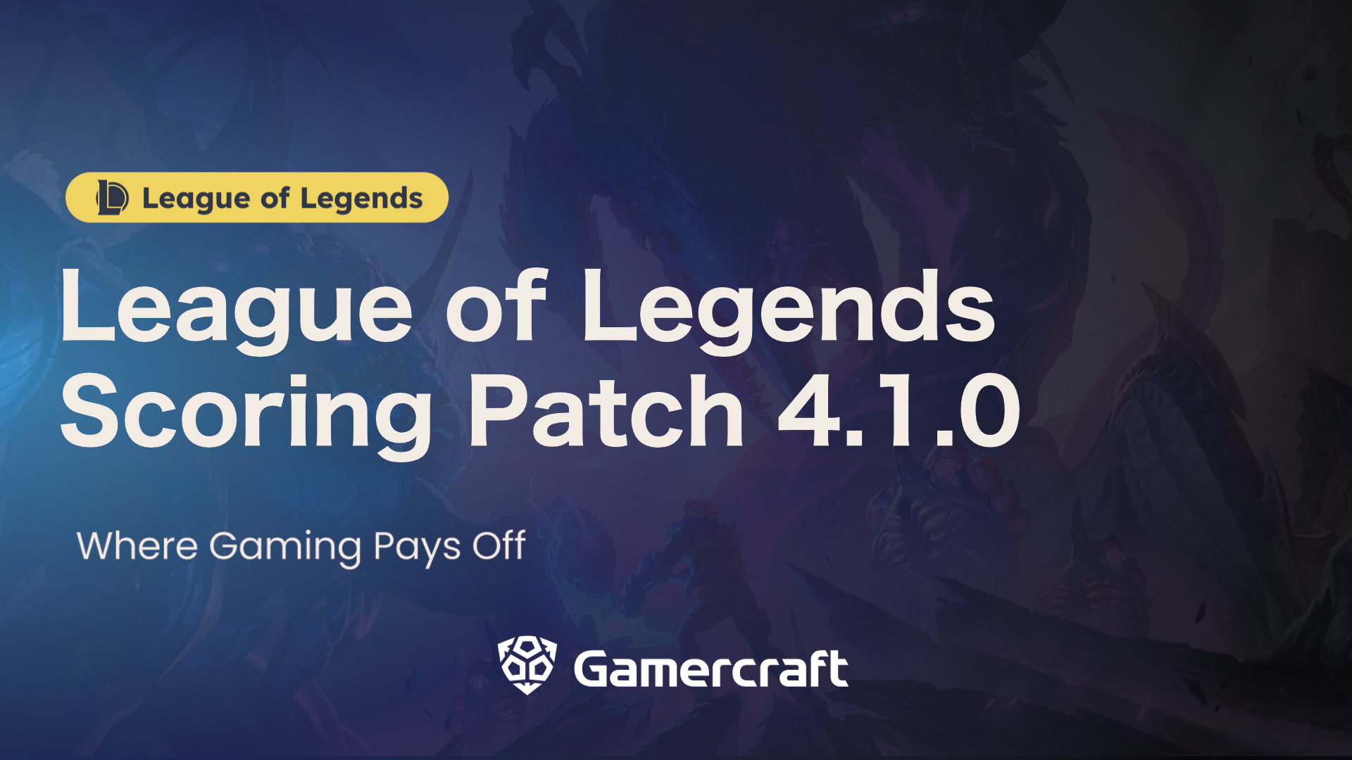 League of Legends Scoring - Patch 4.1.0