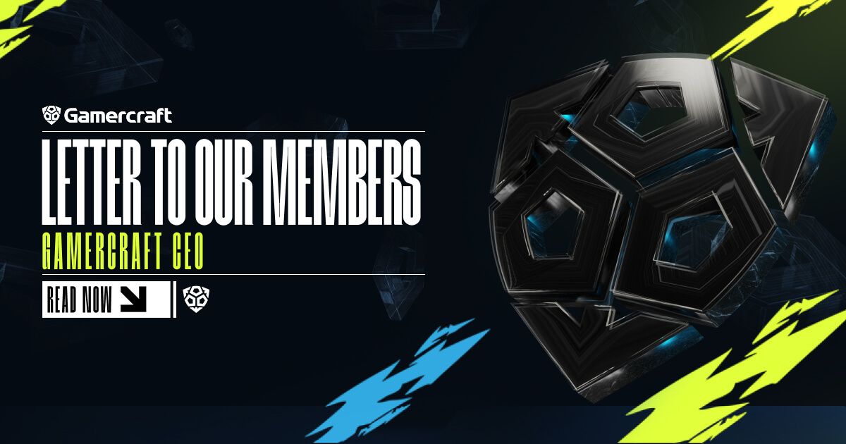 Letter to Gamercraft members