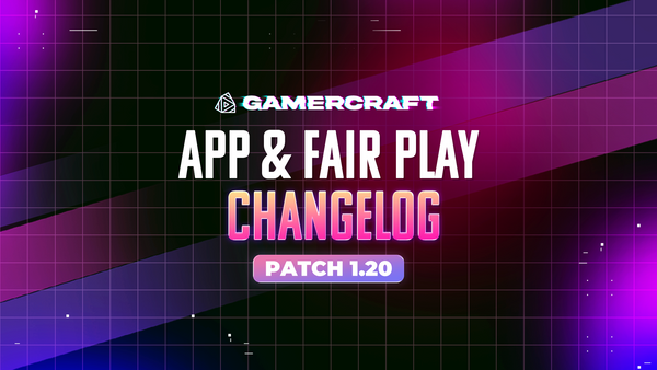 Gamercraft Patch 1.20 - Changelog